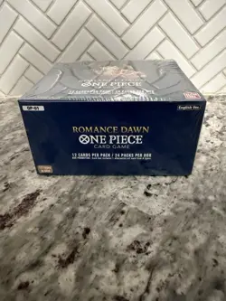 One Piece OP-01 Romance Dawn Booster Box BLUE BOTTOM English Wave One NEW SEALED - Image 5