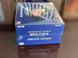 One Piece OP-01 Romance Dawn Booster Box BLUE BOTTOM English Wave One NEW SEALED - Image 4