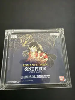 One Piece OP-01 Romance Dawn Booster Box BLUE BOTTOM English Wave One NEW SEALED - Image 2