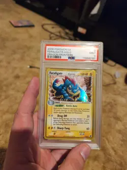 Pokemon 2006 Feraligatr Holo PSA 9 EX Dragon Frontiers Card 2/101 - Image 1