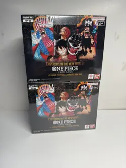 One Piece Card Game TCG Booster Box Op-09 Emperors In The New World - Sealed - Image 1