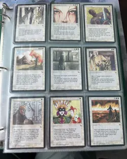 THE DARK Complete Set MTG Magic the Gathering 1994 Vintage Legacy - all NM or M - Image 1
