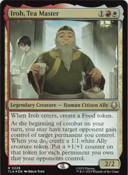 Iroh, Tea Master - FOIL - R Avatar: The Last Airbender 228 - MTG - Image 1