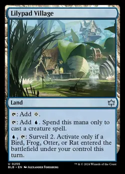 x1 Lilypad Village - Bloomburrow - NM - MTG - Image 1