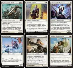 Soldier (White) Deck - Captain Watch - Precinct - MTG Magic Gathering - 60 cards - Image 1