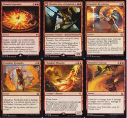 Chandra Burn Deck - Kaladesh - Phoenix - Ignition 60 Cards MTG Magic Gathering - Image 1