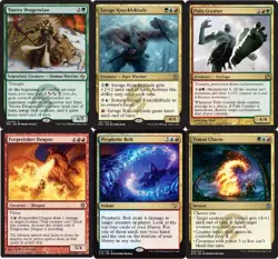 Savage Beasts Deck - Forgestoker Dragon - Yasova - MTG Magic Gathering 60 cards - Image 1