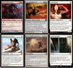 Near Death Experience MTG Deck - Moltensteel Dragon Magic Gathering 60 Cards NM - Image 1