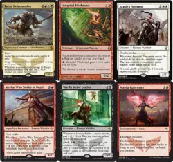 Mardu Warrior Deck - Zurgo - Arashin - Alesha - MTG Magic Gathering 60 cards NM - Image 1