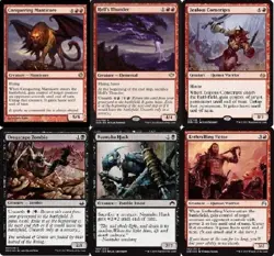 Steel & Sacrifice (Red Black) Deck - Manticore - MTG Magic Gathering 60 cards NM - Image 1