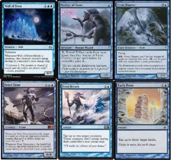 Ice Deck - Wall of Frost - Martyr - Raptor - Magic The Gathering MTG 60 Cards NM - Image 1