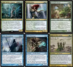 Simic Evolve Deck - Prime Zegana - Fathom Mage - Magic Gathering - MTG 60 Cards - Image 1