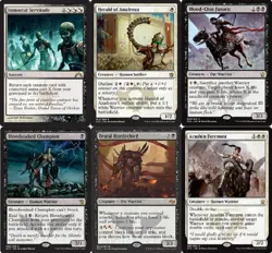 Brutal Warriors Deck - Brutal Hordechief - Mardu - MTG Magic Gathering 60 cards - Image 1