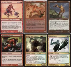 Cyclops (Red Green) Deck - Borborygmos Enraged - MTG Magic Gathering - 60 cards - Image 1