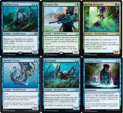 Merfolk Strong!-60 Card Magic the Gathering Deck-MTG - Seafloor Oracle Deeproot - Image 1