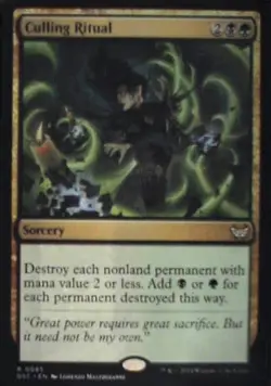 Culling Ritual - Strixhaven: School of Mages: #172, Magic: The Gathering Nm C252 - Image 1