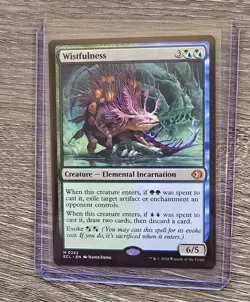 MTG Wistfulness Lorwyn Eclipsed #0252 Mythic Magic the Gathering - Image 1