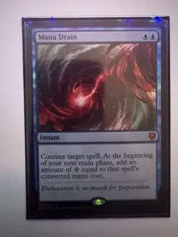 Mana Drain - Foil - NM - Double Masters 2022 - MTG - Image 1