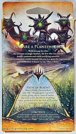 Magic The Gathering Mirrodin Besieged PATH OF BLIGHT Intro Pack NEW SEALED - Image 2