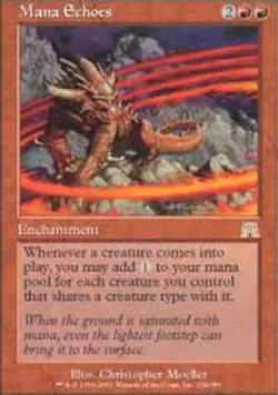 [1x] Mana Echoes Slight Play, JAPANESE Onslaught MTG Magic - Image 1