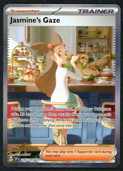 Pokemon TCG Surging Sparks Jasmine's Gaze Special Illustration Rare 245/191 - Image 1