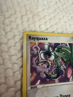 Rayquaza 9/106 EX Emerald Holo Secret Ultra Rare Pokemon TCG Nintendo vintage NM - Image 3