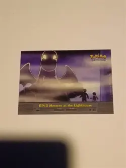 EP13 Mystery at the Lighthouse - TOPPS Blue LOGO - POKEMON CARD - Image 1