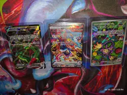 Pokemon Card Lot Greninja Twilight Masquerade, Rayquaza VMAX, Ambipom, Near Mint - Image 3