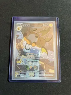 Pokemon TCG - Raichu - 211/193 Paldea Evolved - Illustration Rare Full Art Holo - Image 1