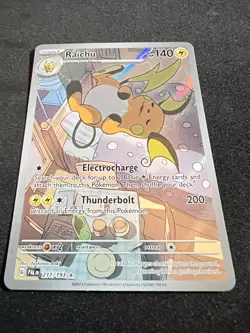 Pokemon TCG - Raichu - 211/193 Paldea Evolved - Illustration Rare Full Art Holo - Image 3