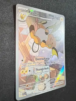 Pokemon TCG - Raichu - 211/193 Paldea Evolved - Illustration Rare Full Art Holo - Image 5
