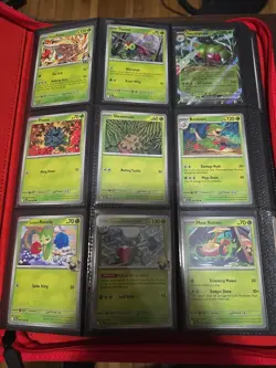 Pokemon TCG Destined Rivals Partail Master Set has Rockets Mewtwo Ex Look Read - Image 2