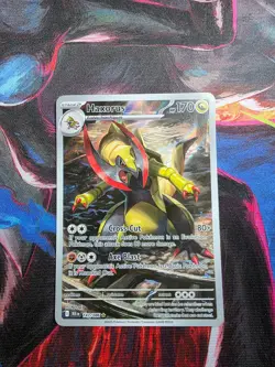 Pokemon Haxorus 147/086 Black Bolt illustration Rare Near Mint NM - Image 1