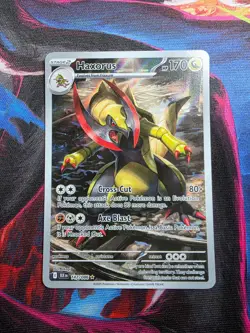 Pokemon Haxorus 147/086 Black Bolt illustration Rare Near Mint NM - Image 4