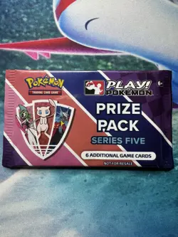 Pokemon Prize Pack Series Five Pack NEW SEALED! - Image 1