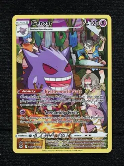 Full Art - Gengar Pokemon Sword & Shield Lost Origin Trainer Gallery #TG06 - Image 1