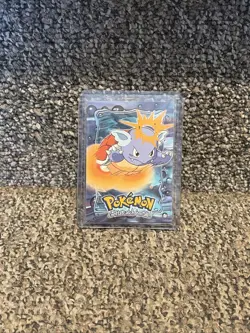 Pokemon Topps Wartortle Blue Logo E8 of 12 #08 Stage 2 Blue Logo - Image 1