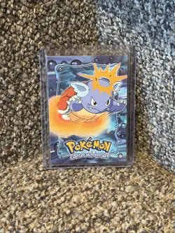 Pokemon Topps Wartortle Blue Logo E8 of 12 #08 Stage 2 Blue Logo - Image 4
