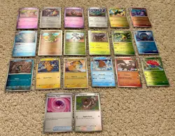 Lot of 20 Pokemon Phantasmal Flames Holo & Reverse Holos - Everything Pictured - Image 3