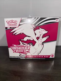 Pokemon Scarlet and Violet White Flare Elite Trainer Box ETB Sealed - Image 1
