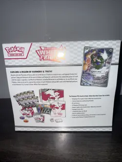 Pokemon Scarlet and Violet White Flare Elite Trainer Box ETB Sealed - Image 3
