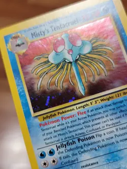 Misty's Tentacruel 10/132 - LP - Gym Heroes - Pokemon Card, Holo Rare - Image 2