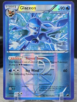 Pokemon Card TCG Glaceon (Team Plasma) 23/116 Plasma Freeze Reverse Holo 2013 - Image 5