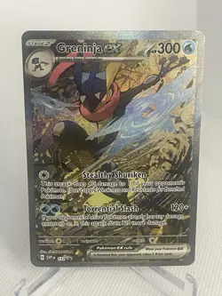 Greninja ex - SVP132 Black Star Promo Special Illustration Pokemon - NM - Image 1
