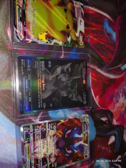 Pokemon Card Lot Zekrom Black Bolt, Pikachu 25th Anniversary, Lucario, Near Mint - Image 3