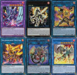 Yugioh Takeru Homura Deck - Salamangreat Violet Chimera - Gazelle - 44 Cards - Image 1