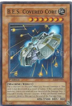 Yugioh B.E.S. Boss Rush Deck #2 - B.E.S. Tetran - Boss Rush - NM - 40 Cards - Image 1