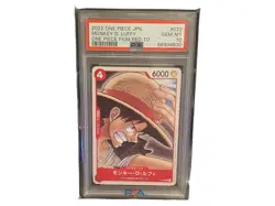 PSA 10 GEM MINT One Piece Card Game Monkey D Luffy P-022 FILM RED JAPAN - Image 3