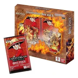 2x Bandai One Piece Card Game Illustration Box Volume 5 IN HAND - Image 2