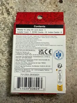 One Piece Card Game Super Prerelease Starter Deck ST01: Straw Hat Crew Sealed - Image 3